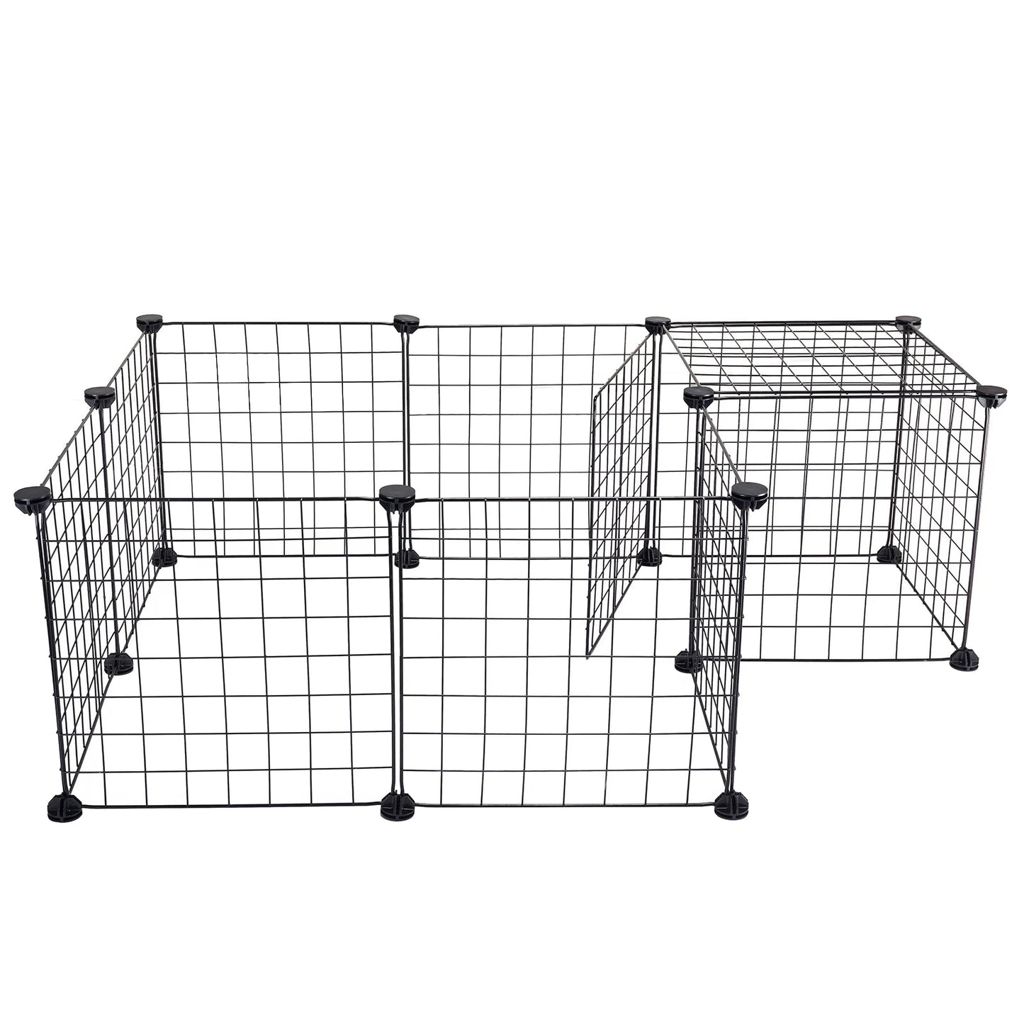 Wholesale Bulk Outdoor Puppy Playpen Adjustable Wire Plastic Enclosure for Rabbits Hamster Kennel House Dogs Kitten Small Animals Supplies - Furbury
