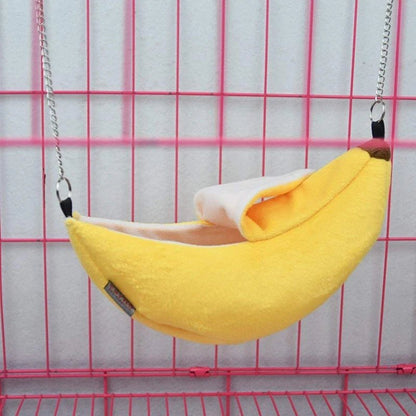 Wholesale Bulk Parrot Banana Bed Winter Warm Bird Cage Cotton Nest Parrot Nest Budgie For Hammock Cage Hut Tent Bed Hanging Cave Outfits Bags - Furbury