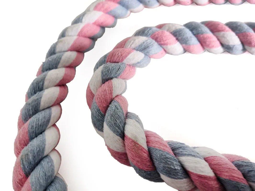 Wholesale Bulk Pet Bird Bite Toys Parrot Color Cotton Rope Toys Elastic Parrot Climbing Toys Sturdy Bird Swing Harness Cage Pet Toy Swing Stand - Furbury