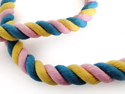 Wholesale Bulk Pet Bird Bite Toys Parrot Color Cotton Rope Toys Elastic Parrot Climbing Toys Sturdy Bird Swing Harness Cage Pet Toy Swing Stand - Furbury