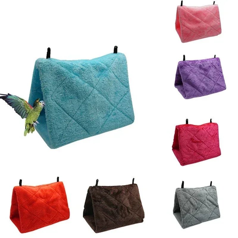 Wholesale Bulk Pet Bird Parrot Cages Warm Hammock Hut Tent Fashion Bed Hanging Cave for Sleeping and Hatching Cage Decoration - Furbury