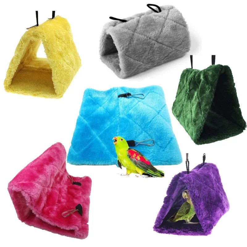 Wholesale Bulk Pet Bird Parrot Cages Warm Hammock Hut Tent Fashion Bed Hanging Cave for Sleeping and Hatching Cage Decoration - Furbury