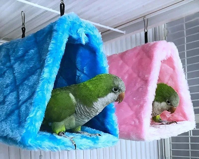 Wholesale Bulk Pet Bird Parrot Cages Warm Hammock Hut Tent Fashion Bed Hanging Cave for Sleeping and Hatching Cage Decoration - Furbury