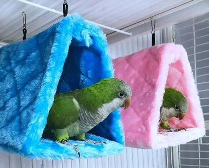 Wholesale Bulk Pet Bird Parrot Cages Warm Hammock Hut Tent Fashion Bed Hanging Cave for Sleeping and Hatching Cage Decoration - Furbury