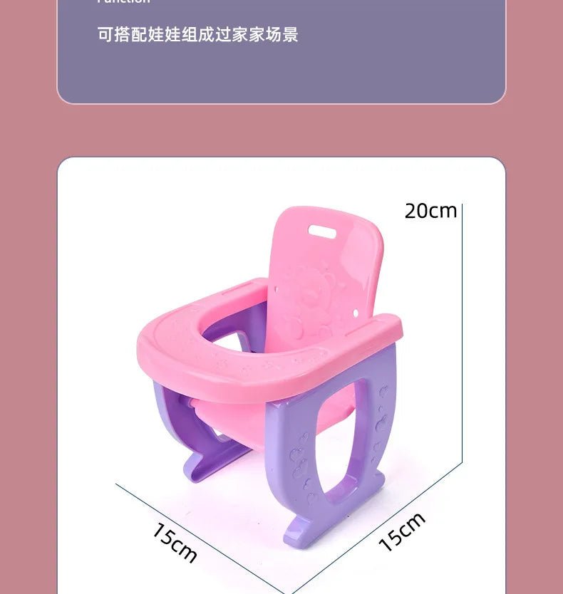 Wholesale Bulk Pet Mini Feeding Chair Dining Chair Pet Accessories Photo Props for Hamster Guinea Pig Hedgehogs - Furbury