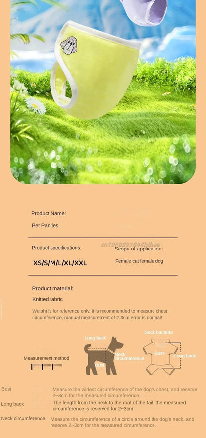 Wholesale Bulk Pet Underwear Products Menstrual Hygiene Pants Puppy Anti Harassment Diapers Diapers Wet Mother Dog Physiological Pants - Furbury