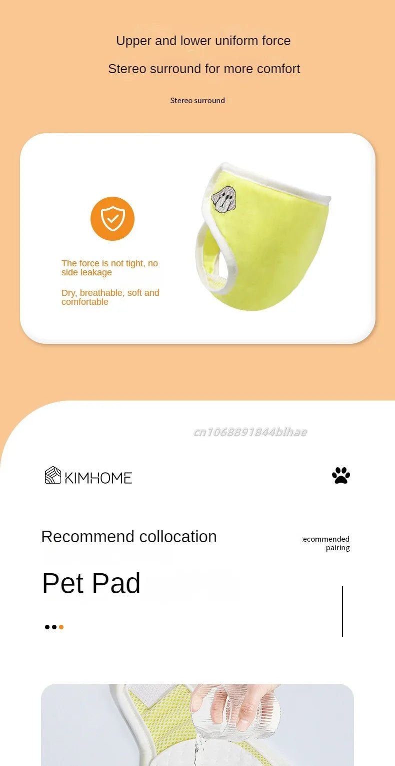 Wholesale Bulk Pet Underwear Products Menstrual Hygiene Pants Puppy Anti Harassment Diapers Diapers Wet Mother Dog Physiological Pants - Furbury