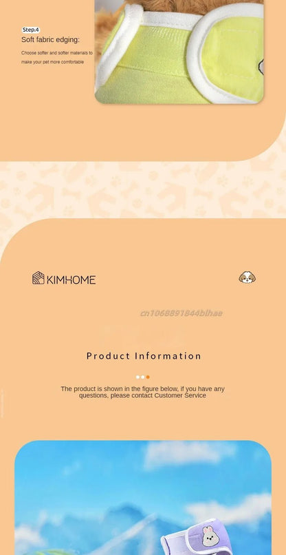 Wholesale Bulk Pet Underwear Products Menstrual Hygiene Pants Puppy Anti Harassment Diapers Diapers Wet Mother Dog Physiological Pants - Furbury