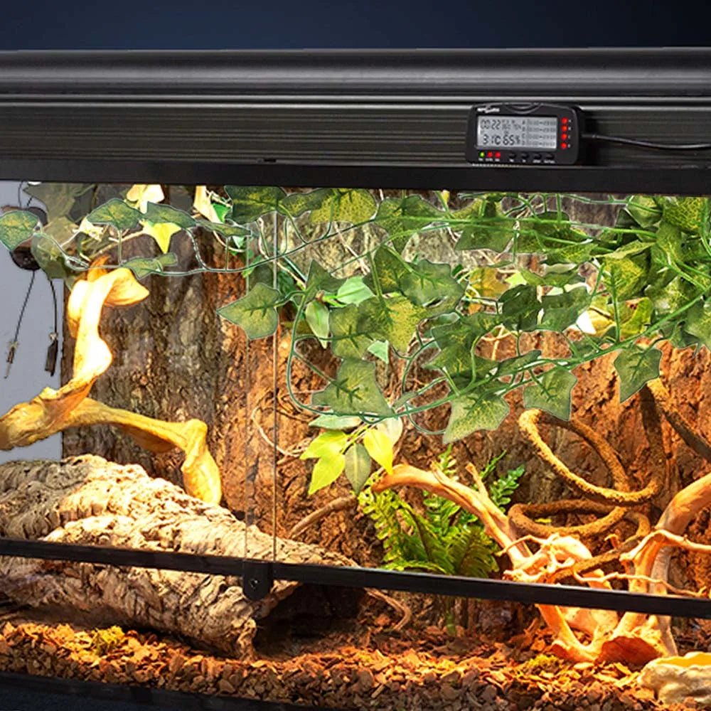 Wholesale Bulk Plant Decoration Reptile Plants With Suction Cup For Reptile Terrarium Amphibian Snake Lizard Climbing Pets Tank Habitat Decor - Furbury