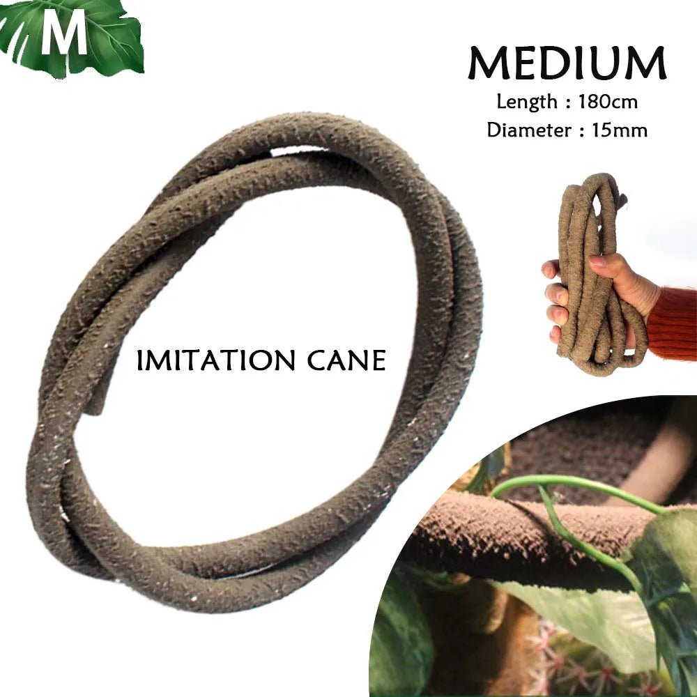 Wholesale Bulk Plant Decoration Reptile Plants With Suction Cup For Reptile Terrarium Amphibian Snake Lizard Climbing Pets Tank Habitat Decor - Furbury