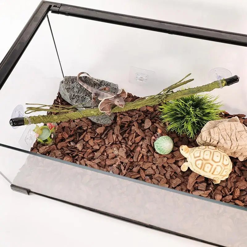 Wholesale Bulk Reptile Branch For Terrarium Suction Cup Terrarium Corner Branch Funny Snake Supplies Lizard Tank Ornament For Bearded Dragon - Furbury