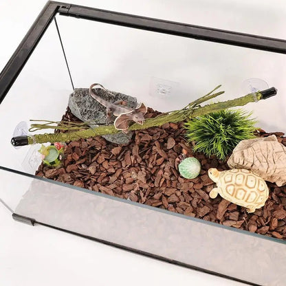 Wholesale Bulk Reptile Branch For Terrarium Suction Cup Terrarium Corner Branch Funny Snake Supplies Lizard Tank Ornament For Bearded Dragon - Furbury