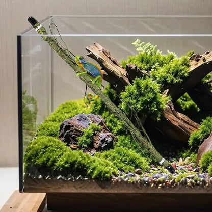 Wholesale Bulk Reptile Branch For Terrarium Suction Cup Terrarium Corner Branch Funny Snake Supplies Lizard Tank Ornament For Bearded Dragon - Furbury