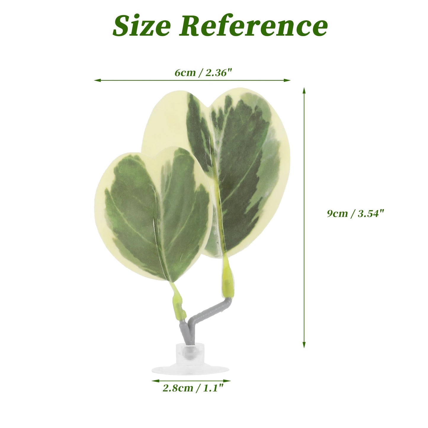 Wholesale Bulk UXCELL Artificial Betta Fish Bed Simulation Betta Leaf Bed Betta Hammock Pad with Suction Cup Aquarium Decor Fish Supplies - Furbury