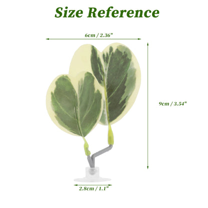 Wholesale Bulk UXCELL Artificial Betta Fish Bed Simulation Betta Leaf Bed Betta Hammock Pad with Suction Cup Aquarium Decor Fish Supplies - Furbury