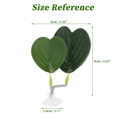 Wholesale Bulk UXCELL Artificial Betta Fish Bed Simulation Betta Leaf Bed Betta Hammock Pad with Suction Cup Aquarium Decor Fish Supplies - Furbury