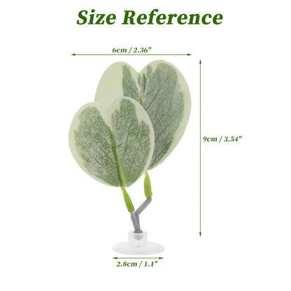 Wholesale Bulk UXCELL Artificial Betta Fish Bed Simulation Betta Leaf Bed Betta Hammock Pad with Suction Cup Aquarium Decor Fish Supplies - Furbury