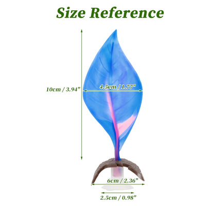 Wholesale Bulk UXCELL Artificial Betta Fish Bed Simulation Betta Leaf Bed Betta Hammock Pad with Suction Cup Aquarium Decor Fish Supplies - Furbury