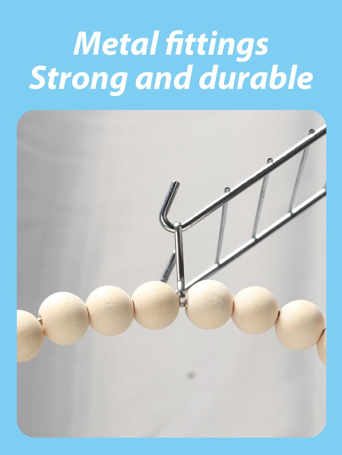 Wholesale Bulk Wooden Bird Swings Training Toy with Hanging Bell for Cockatiels Parakeets Cage Accessories Birdcage Parrot Perch Stand Play Gym - Furbury